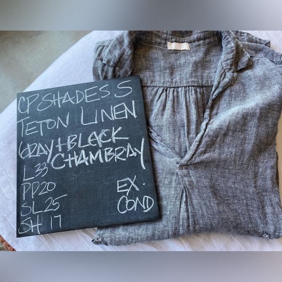 CP Shades Teton Linen Chambray Tunic - Picture 5 of 11
